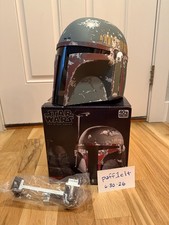 Hasbro Star Wars The Black Series Boba Fett Premium Electronic Helmet New