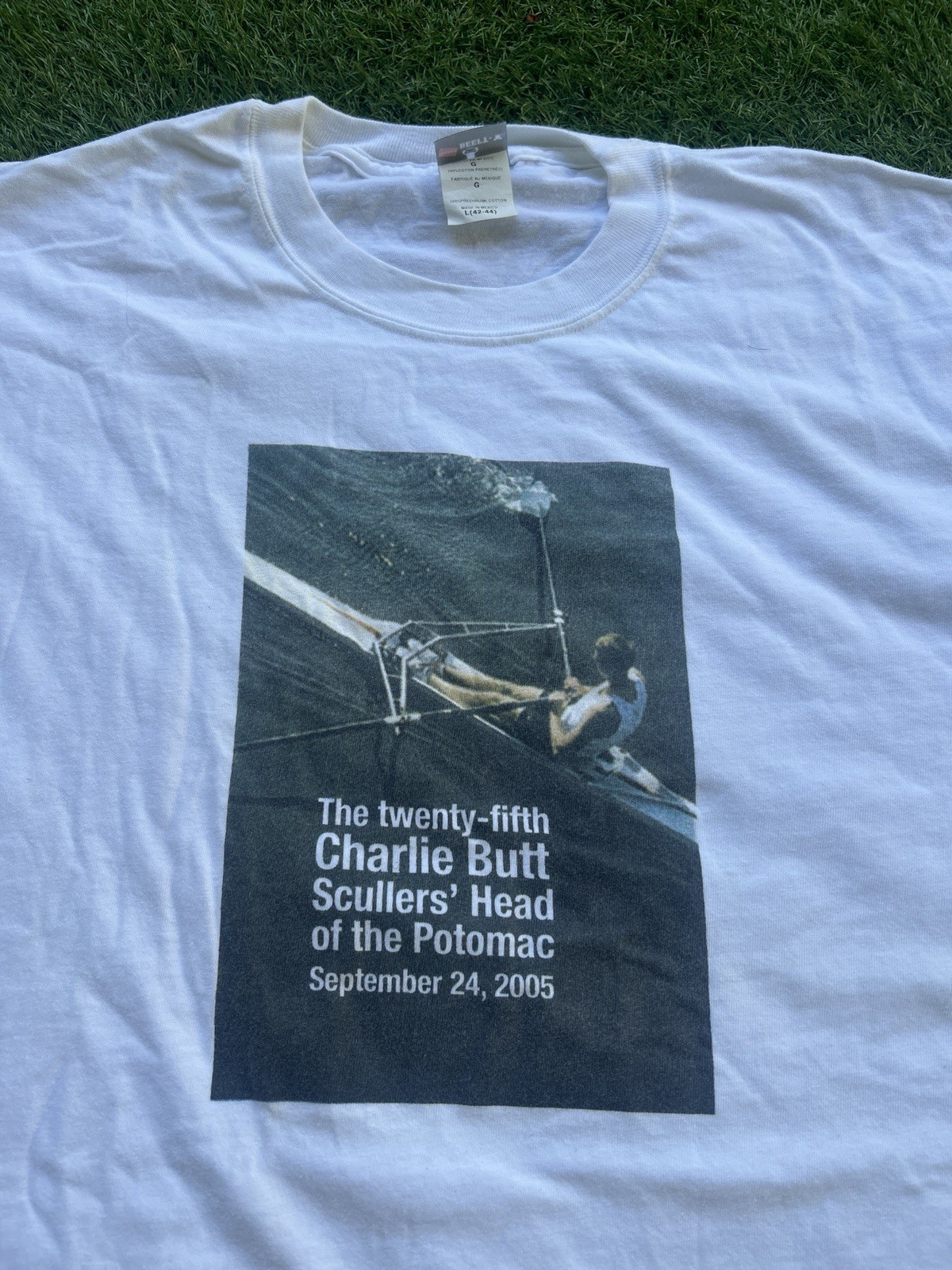 FILA T shirt canottaggio vintage 2005 taglia grande