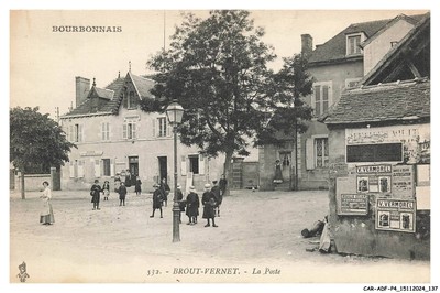 CAR-ADFP4-0261-03 - BROUT-VERNET - La Poste