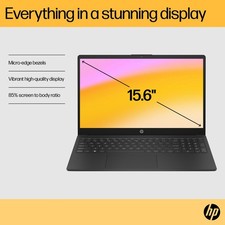 HP 15,6 Zoll Laptop AMD Ryzen 3 8GB RAM 256GB SSD Windows 11 schwarz 15-fc0045na – Bild 5