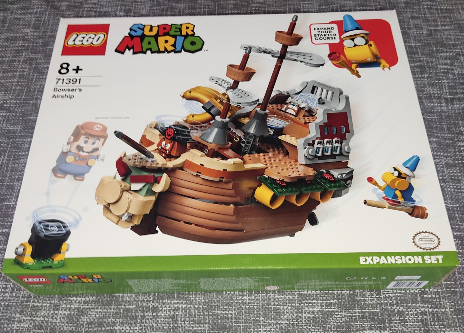 LEGO Super Mario 71391 Forteresse Volante de Bowser boîte neuve à offrir pour un anniversaire