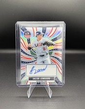 2025 Panini USA Baseball #NTS-JL Jacob Lombard 18U National Team Silver Auto!