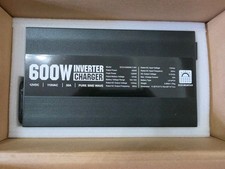 600W Inverter Charger, 600W Pure Sine Wave Inverter 30A Lifepo4 Battery Charge