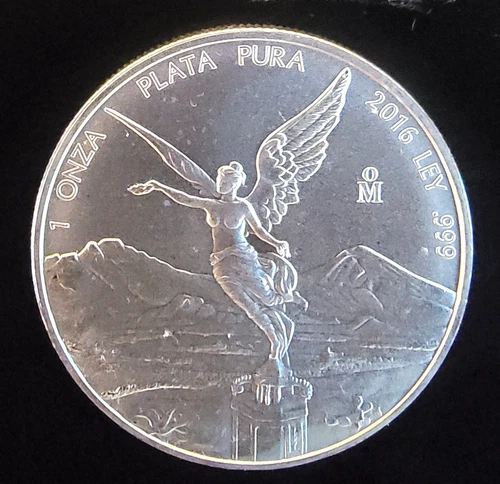 2016 Libertad Mexico Mint Onza Rare Vtg Plata Pur Bullion-0.999 Silver 1 Oz Coin