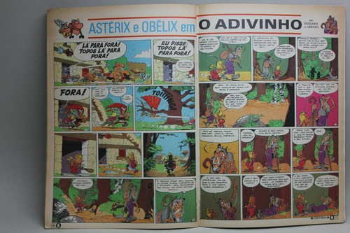 Revista TINTIN Tintín en portada, Astérix, Lucky Luke, Portugal 1974 6º año... - Imagen 3 de 5