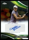 2025 Topps Chrome Tennis Anna Kalinskaya #CA-AKA