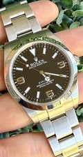 Rolex Explorer 214270 Stainless MK1 Black Dial Watch Only 39mm Oyster Bracelet