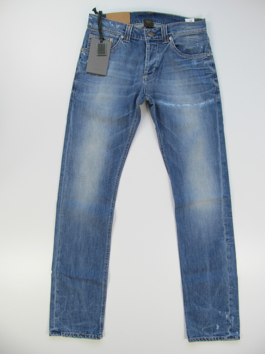 Dondup Hose Denim Jeans Hose UP008 DS107U 800 Music HellBlau 32/33