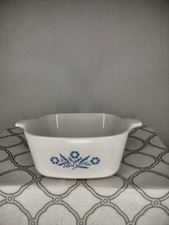 Corning Ware P-43-b. Blue Cornflower Casserole Dish - No Lid  holds 2-3/4cups