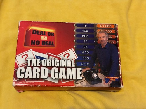 Deal or No Deal - The Original Vintage Travel Card Game - 2006 - Complete