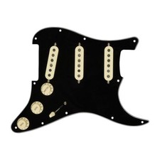 Fender Prewired Stratocaster Pickguard w/ Custom Shop Texas Special Pickups (Bl…