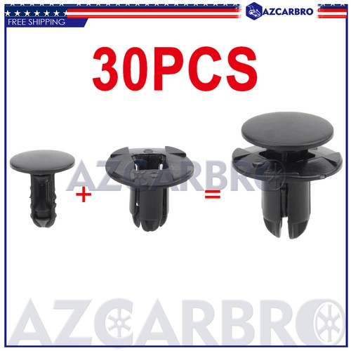 30pcs Bumper Cover Retainer Clips Fit For Hyundai Kia 1420608250B