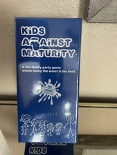 Kids Against Maturity Card Family Game - 2019 Game of the Year - NEW SEALED