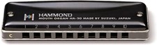 Suzuki Promaster Hammond Harmonica HA-20 Key C New From JAPAN