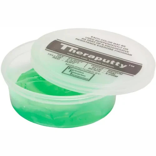 Cando Theraputty Standard Hand Exercise Putty - 4 oz - Green