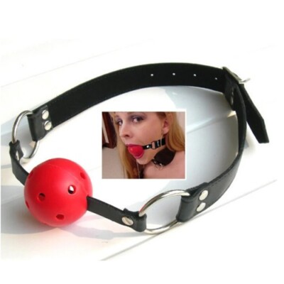 1PC Oral Fixation PU Leather Mouth Gag Spider X Style Flirting Metal O Ring 