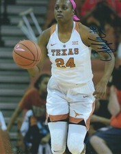 JOYNER HOLMES Signed 8 x 10 Photo WNBA Basketball SEATTLE STORM Texas Longhorns