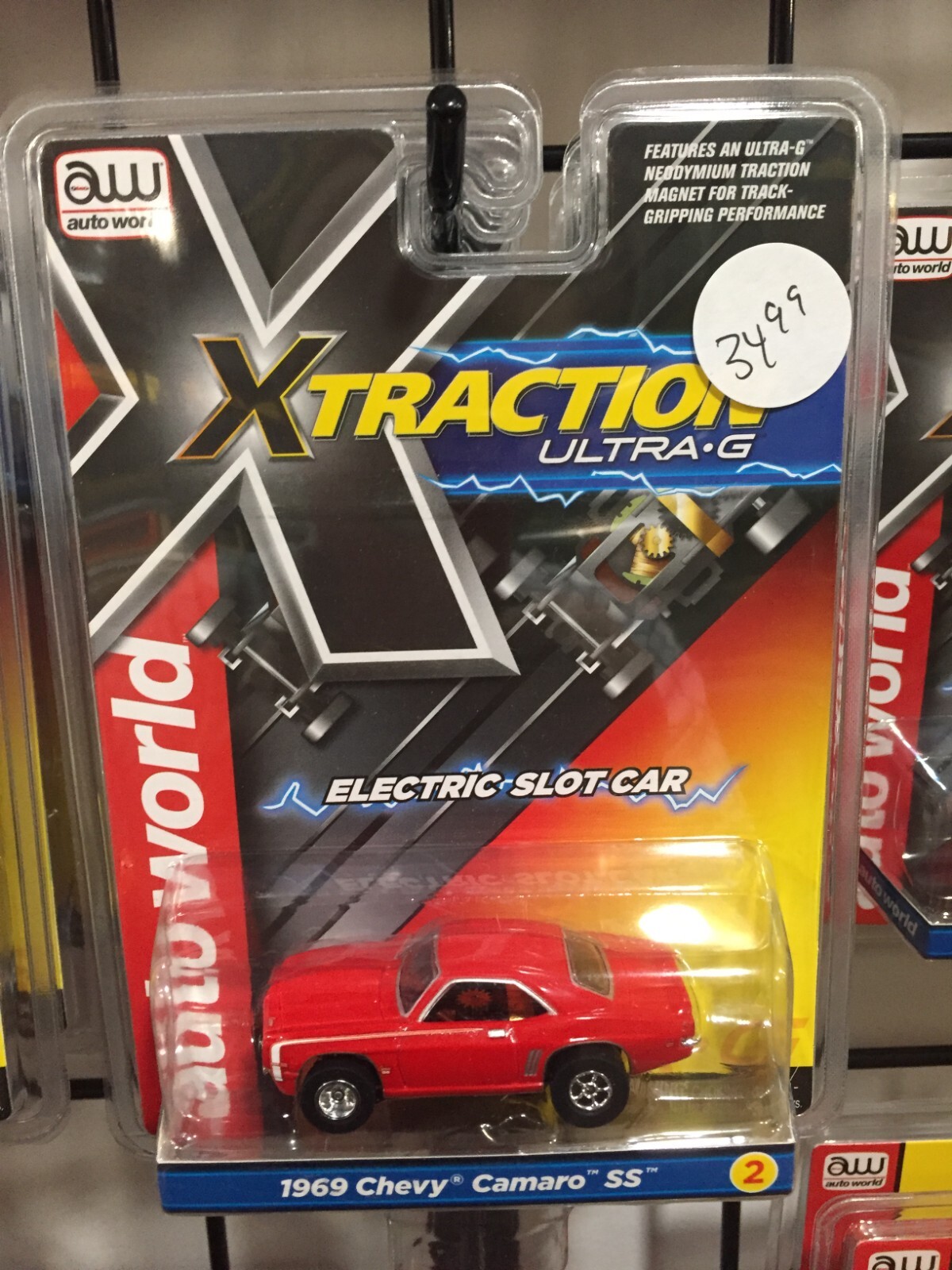 AUTO WORLD SLOT CAR NEW IN THE PACKAGE FREE SHIPPING IN USA