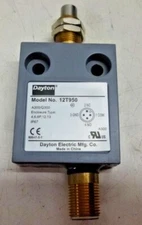 New DAYTON Plunger General Purpose Limit Switch, 12T950