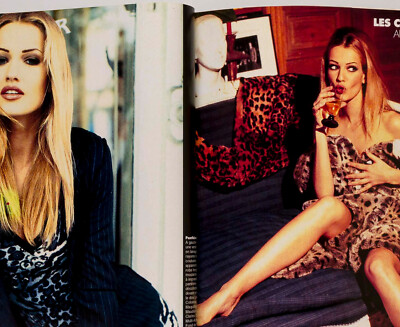 Vanessa Paradis PHILIPPE STARCK Collections ELLE FRANCE magazine 8
