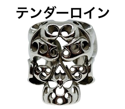 アクセサリー tenderloin Borneo ring TENDERLOIN / テンダーロイン SKULL RING / SILVER ボルネオ