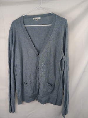 Cabi Women's Cardigan Sweater XL Button Down Knit Multicolor w Pockets  Cotton