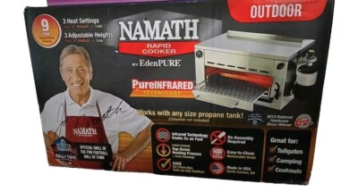 BRAND NEW In BOX Joe Namath Electric Rapid Cooker Pure Infrared