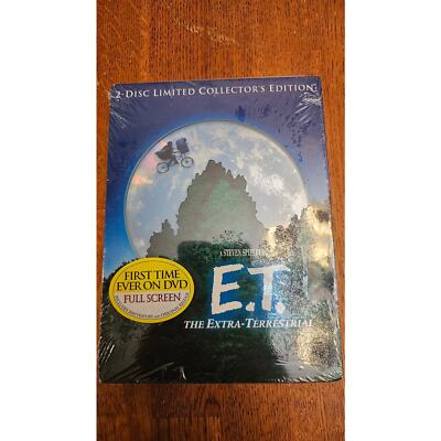 E.T. The Extra-Terrestrial (DVD, 2002, 2-Disc Set, 20th Anniversary) Sealed New