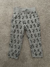 Baby Gap Disney Mickey Mouse Toddler Sweatpants Jogger 2T Gray