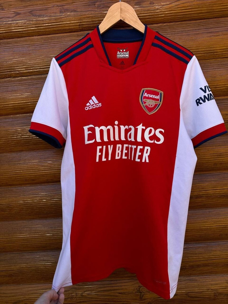 ARSENAL LONDON 2021 2022 HOME FOOTBALL SHIRT SOCCER JERSEY