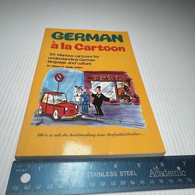 German À la Cartoon by Albert K. Small (1990, Trade Paperback)