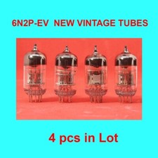 4 pcs. NEW 6N2P-EV 6 2 - USSR vintage TUBES heater 6V ECC83 12AX7