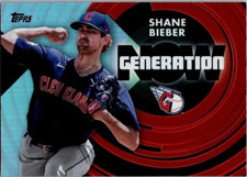 2022 Topps Baseball Generation Now Shane Bieber