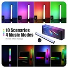 2PCS Smart LED Light Bar Ambient Light For Gaming Multiscene RGB Color Changing