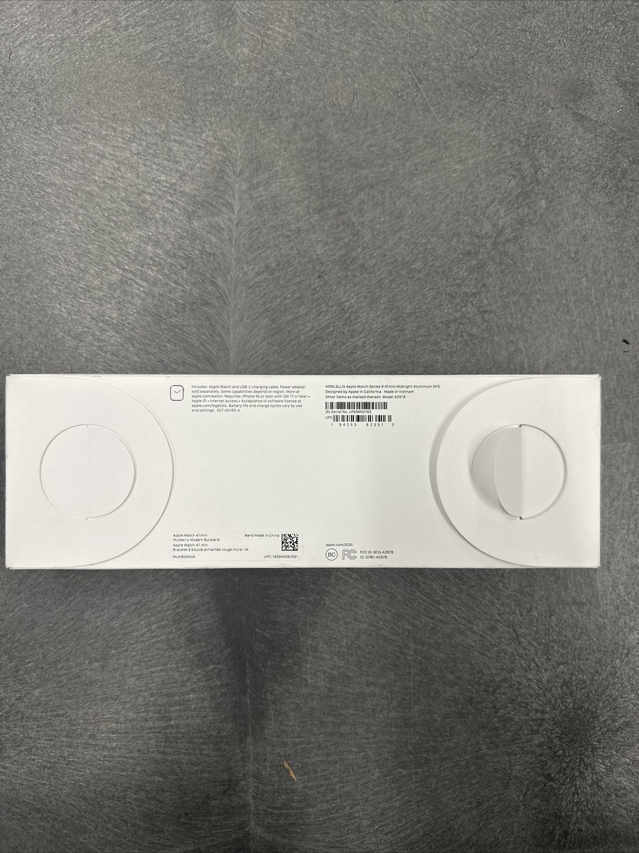 GPS Only Apple Watch Series 9 41MM Silver Aluminum Starlight GPS Only Apple Watch Series 9 41MM Silver Aluminum Starlight