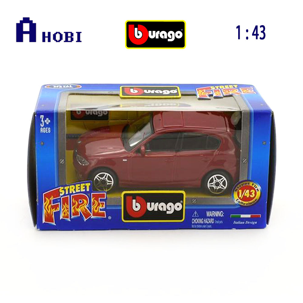 Bburago 1:43 Scale BMW Series Red Diecast Model Car Toy