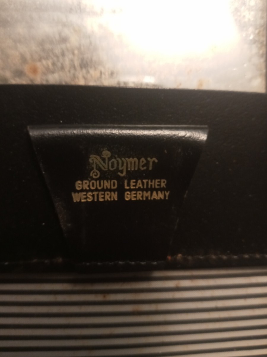 Vintage Noymer Ground Leather Travel Kit Made in West Germany Vintage Noymer Ground Leather Travel Kit Made in West Germany
