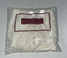 Vintage Victoria  s Secret Satin Panties Ivory White Hipster Brief 798271-092-M