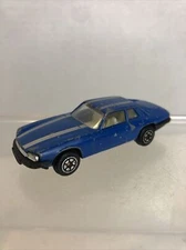 Vintage Blue Jaguar XJS 1:64 Diecast Car 1980's Unbranded