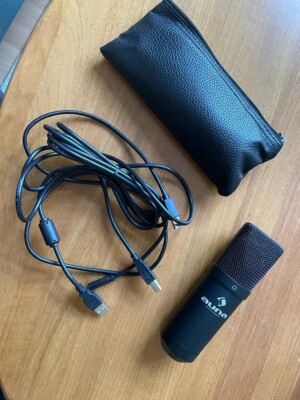 AUNA MIC-900 Podcast And Record Microphone (Never Used, Black)