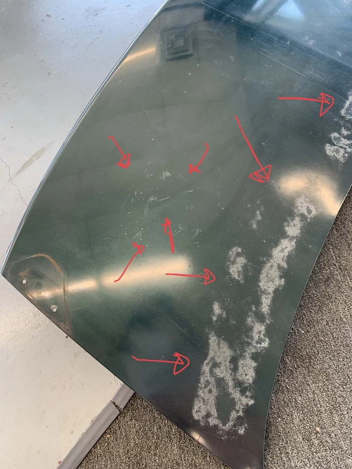 2002 2003 ACURA TL tampa do porta-malas pérola maralda escura fabricante de equipamento original - Imagem 3 de 4