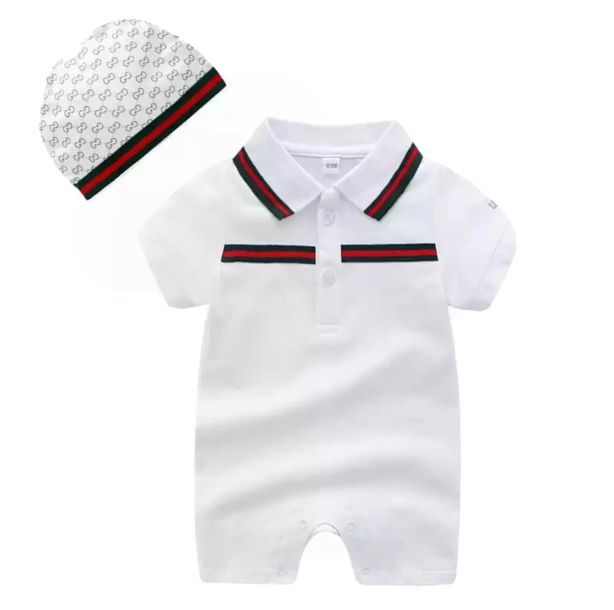 Newborn Baby Kids Toddler Boys Clothes Romper Shorts Outfits With Hat
Opens in a new window or tab