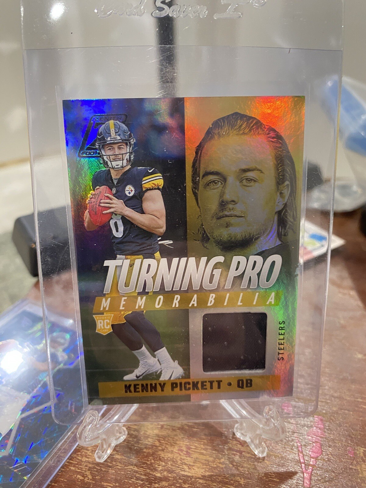 2022 Zenith Turning Pro Memorabilia 1 Kenny Pickett Jersey eBay