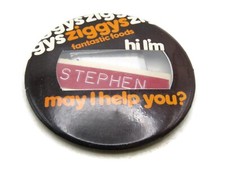 Ziggys Fantastic Foods Stephen Named Button May I Help You?