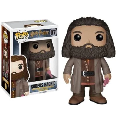 FUNKO POP ! HARRY POTTER - RUBEUS HAGRID (07) BIG SIZE FIGURE 15CM STATUA MOVIE
