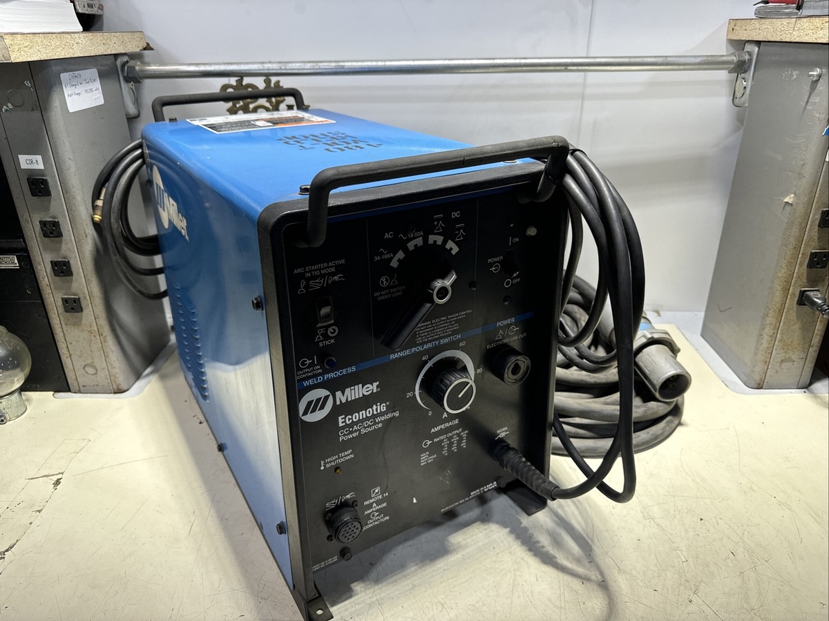 Miller Econotig CC•AC/DC Tig Stick Multi Process Stock No.903368
