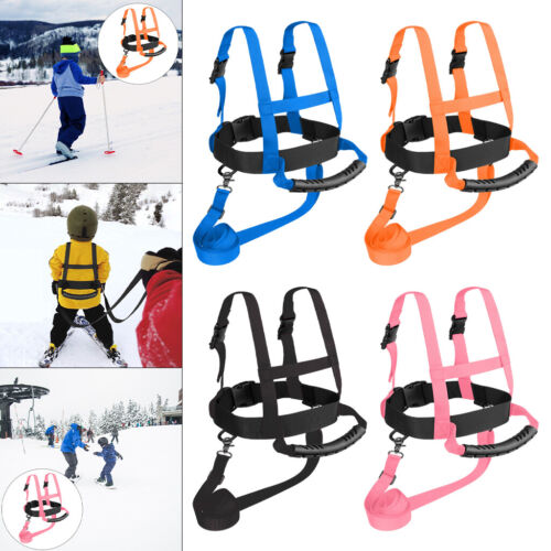 Ski- und Snowboardgeschirrtrainer für Kinder mit abnehmbarem Leinen-Ski-Neckholder - Bild 1 von 34