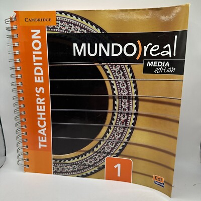Mundo Real Media Edition Level 1 Teacher's Edition Plus Eleteca Access