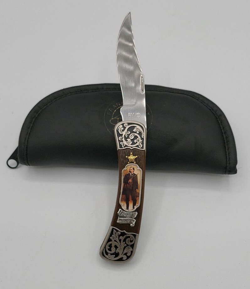 THE FRANKLIN MINT フランクリンミント ワイアット Very Nice! Franklin Mint Wyatt Earp Collector Knife W