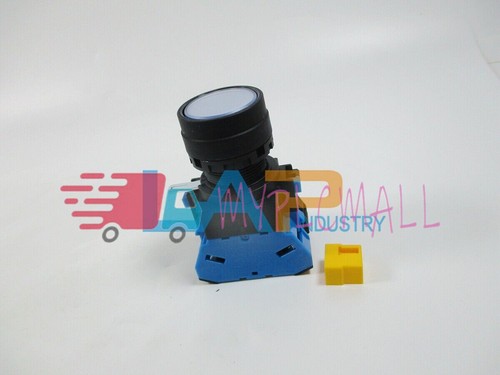 New QTY:1 For IDEC push button switch HW1L-M110Q4W 22mm with light reset 24V - Picture 6 of 6
